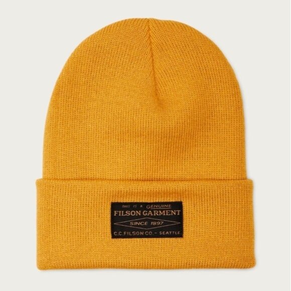 Filson Accessories - Filson Ballard Watch Cap Golden Knit Beanie New With Tags